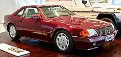 Prinzessin Dianas 500 SL im Mercedes-Benz-Museum