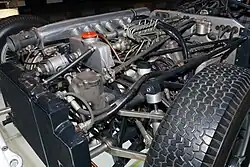 Mercedes-Benz M 196 in einem W 196 R