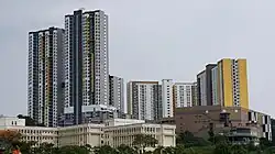 Hochhäuser in Nilai
