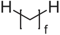 unverzweigtes Alkan f = 13–17
