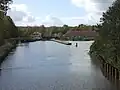 Kanalhaltung Messein mit Schleuse&nbsp;5 und Turbinenhebewerk