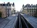 Blick über die Station zum Pont de Bir-Hakeim