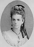 Elizas jüngere Schwester Metta Andrews, 1872