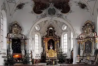 Innenansicht der Kirche