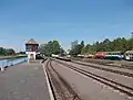 Schmalspurbahnsteig