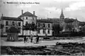 Schulhaus und Kirche Saint-André 1912