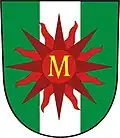 Wappen von Meziboří (deutsch Schönbach), Tschechien