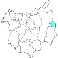 Lage innerhalb der Ostrava