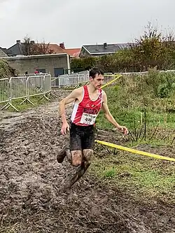 Michael Somers – als Crossläufer – Platz&nbsp;23