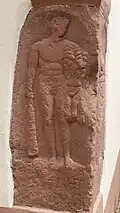 Spolie Götterstein Herkules mit Keule