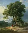 „Die vom Blitz getroffene Frau“ („La femme foudroyée“)