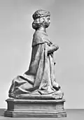 Jean II., Herzog von Bourbon, im Gebet, um 1485
