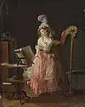 Junge Musikerin, 1788 (Christie’s).