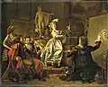 Atelierszene, ca. 1792–1795 (Musée d’art moderne, Saint-Étienne).