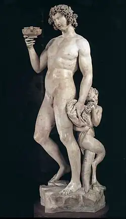 Bacchus (1496/1497). Museo Nazionale del Bargello, Florenz