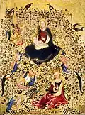 Madonna del roseto (zugeschrieben), um 1435, Museo di Castelvecchio, Verona