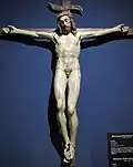 Kruzifix, 1435–1440, gefasstes Holz, San Niccolò Oltrarno, Florenz