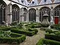 Innenhof der Abtei