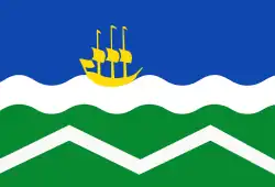 Flagge der Gemeinde Midden-Delfland