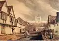 Middle Brook Street in Winchester UK, um 1813
