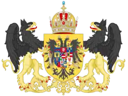 Das mittlere Wappen der österreichischen Länder (Neuentwurf 1915)[12]