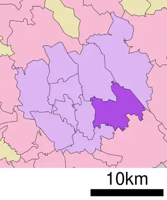 Midori-ku in Saitama