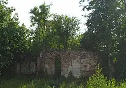 Ruine der Kirche Mierunsken (Merunen)
