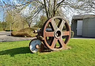 Zahnradskulptur