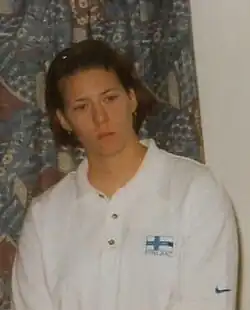 Mikaela Ingberg, 1998 und 2002 jeweils EM-Dritte, belegte Rang&nbsp;vier