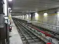 Ein M1-Tunnel mit Stromschiene