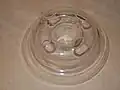 Milchhüter, Aufsatz aus Borosilikatglas