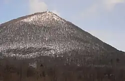 Der Milleschauer im Winter