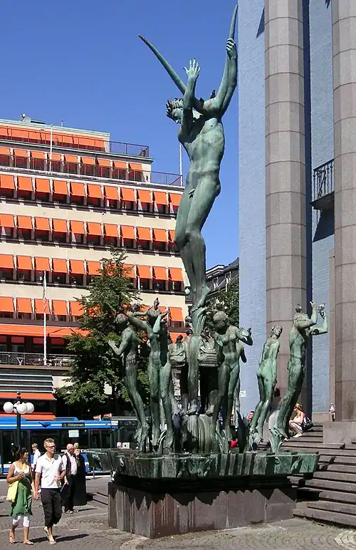 Der Orfeusbrunnen
