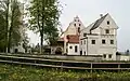Mindelburg: Blick auf das Hauptgebäude