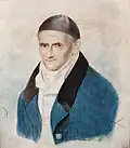 Vermutlich Graf August Wilhelm Rehberg um 1829[8]