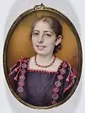 Mädchenbildnis von Irmgard Brinckmann (1930)