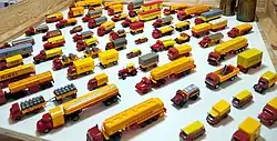 Minol-Fahrzeugmodelle im Industriemuseum Brandenburg an der Havel