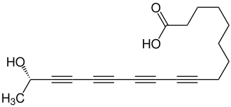 Strukturformel von Minquartinsäure