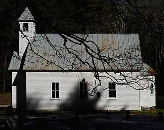 Missionary-Baptist-Church, Seitenansicht