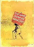 Mit uns (1988) – Diese Karikatur wurde im Sommer 1989 dem Eulenspiegel angeboten. Was daraus wurde siehe nächste Zeichnung