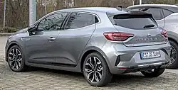 Mitsubishi Colt 1.6 Hybrid, Achat Grau Metallic, Heckansicht