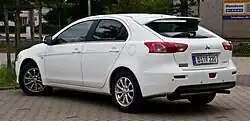 Mitsubishi Lancer Schrägheck („Sportback“) (2008–2017)