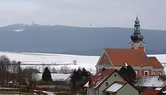 Blick zum Tillenberg von Bad Neualbenreuth