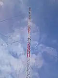 Spitze des Sendemastes