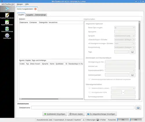 Version 8.5.0 (Qt)