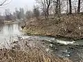 Die Mleczka fließt in den Wisłok