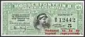 Dividendencoupon der Modderfontein B. Gold Mines Limited, etwa 1900