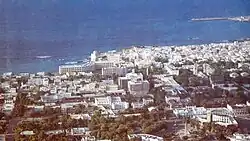Blick über die Stadt, 1980