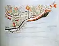 Mongolische Kriegsschiffe, zweite Version (19. Jahrhundert)