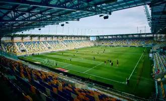 Das Stadion im Dezember 2021